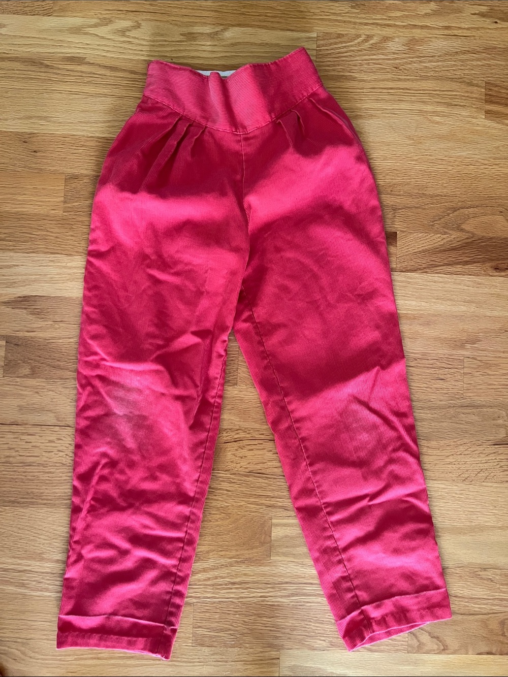 Vintage Our Girl by Healthtex vibrant pink corduroy pants size 8